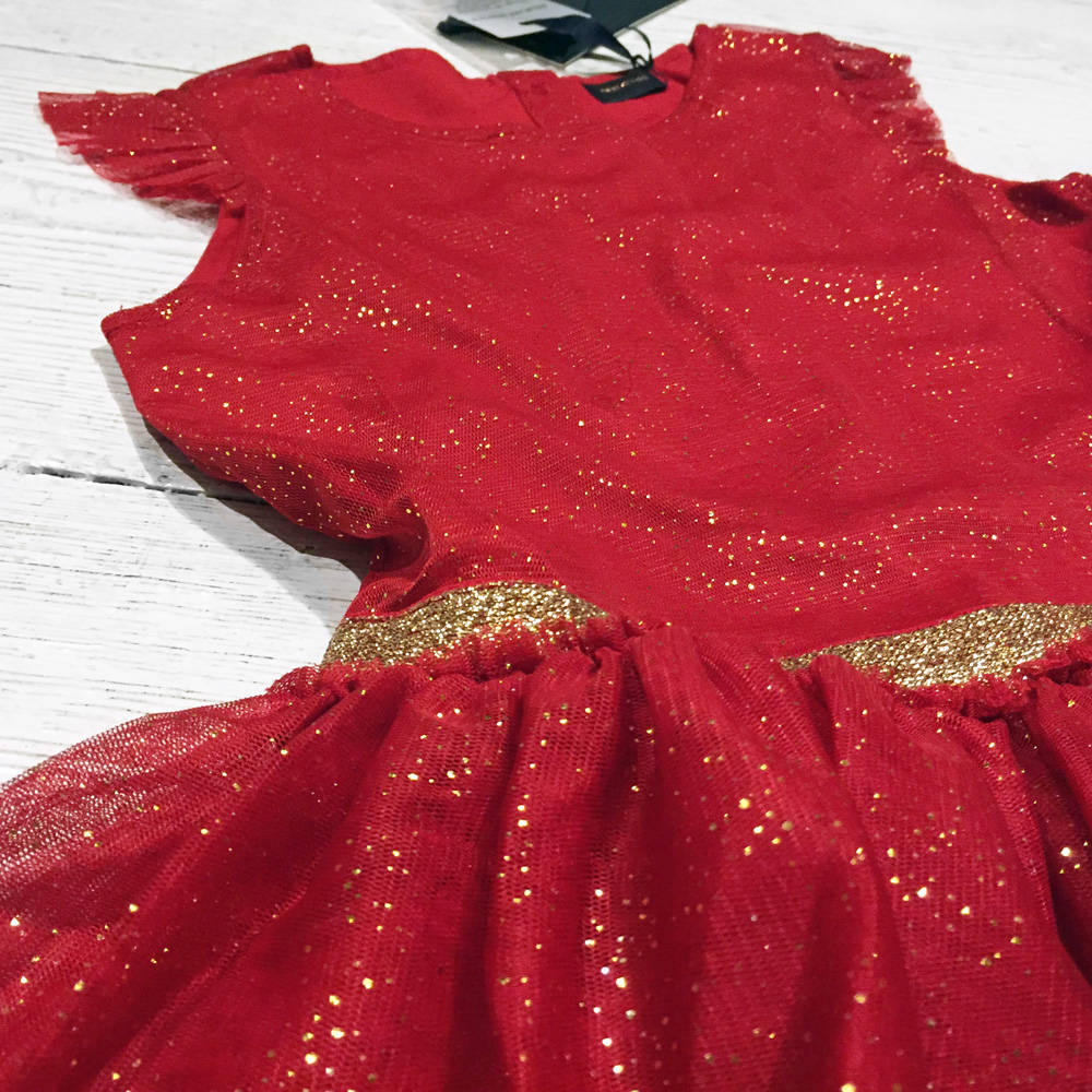 Mini Q ture Diona Dress Haute Red