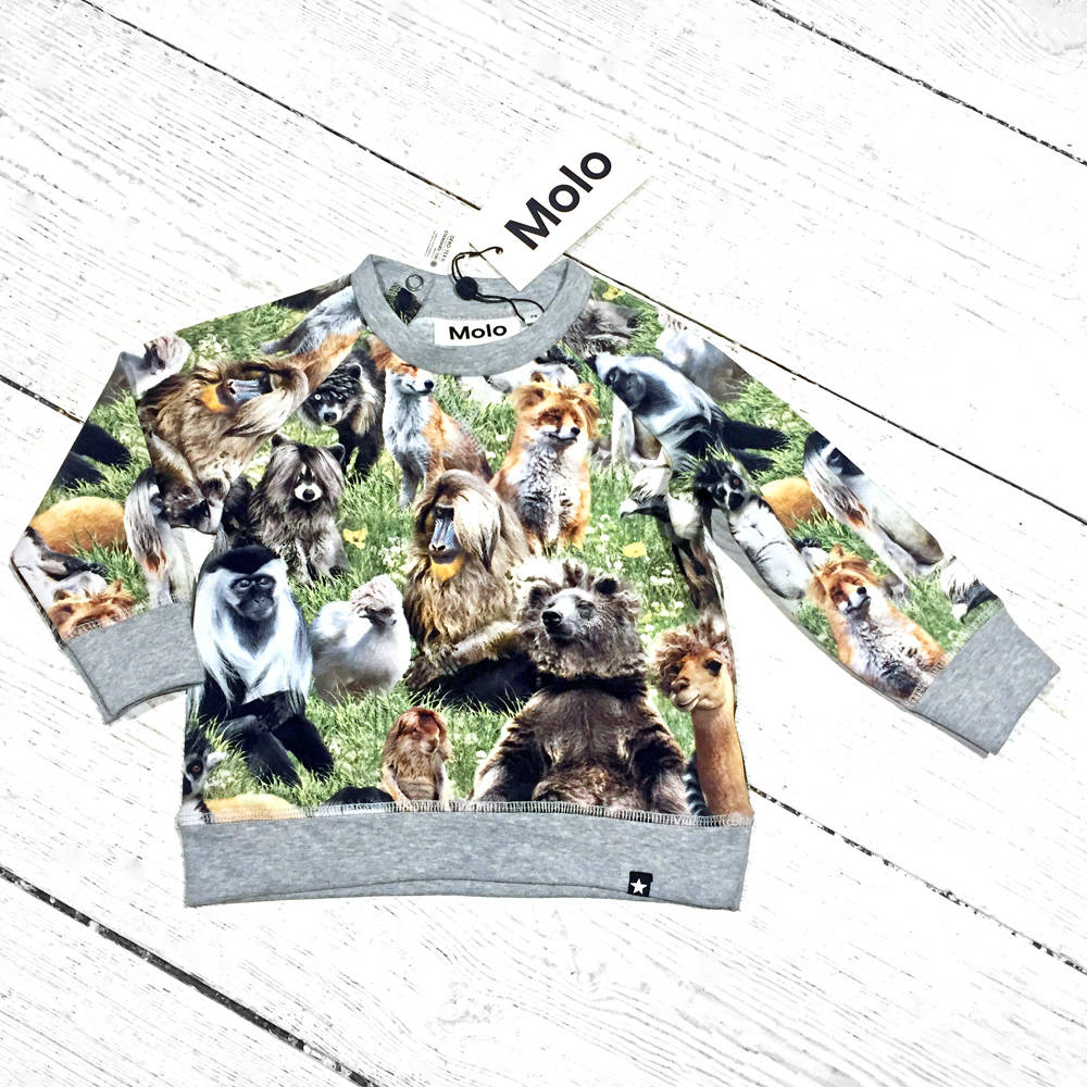 Molo Pulli Elmo Hairy Animals