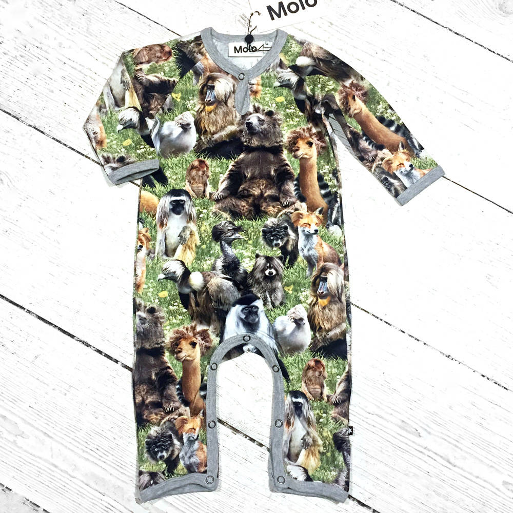 Molo Overall Fleming Hairy Animals
