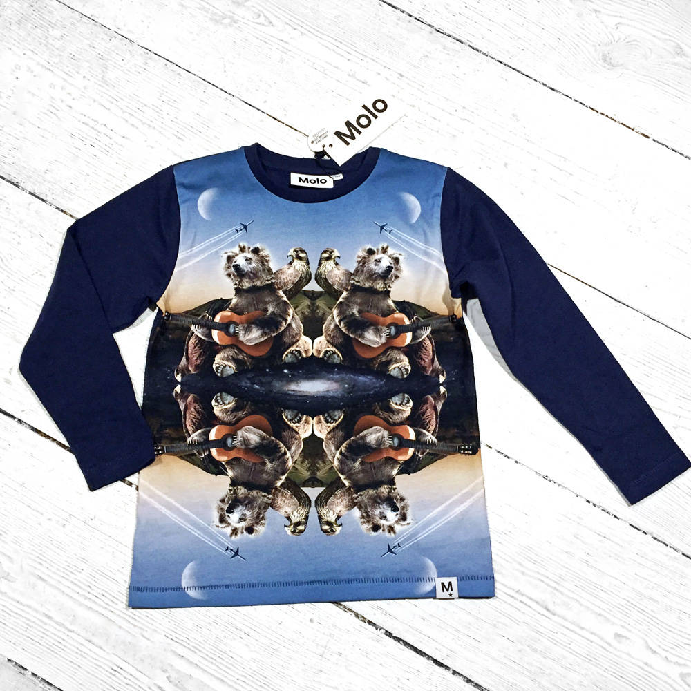 Molo Shirt Rexol Kaleidoscope Bear