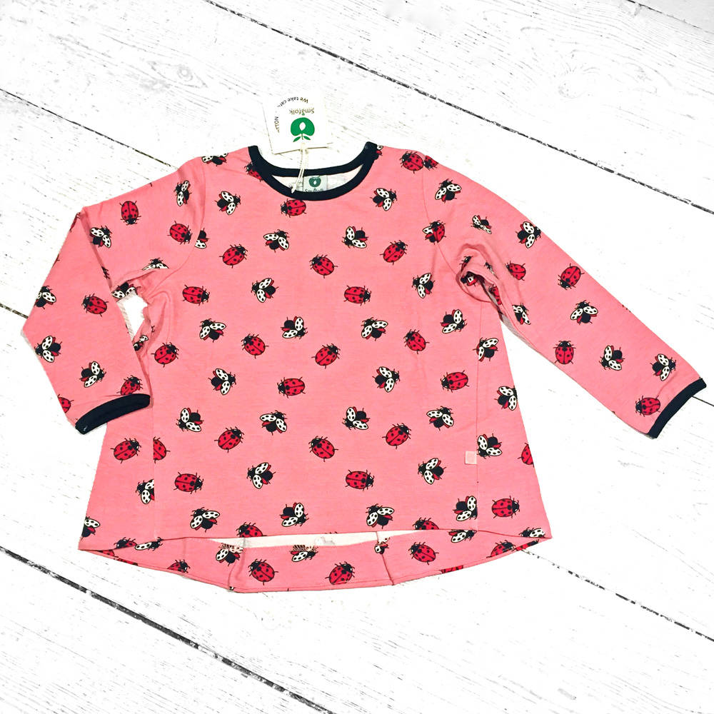 Smafolk Tunika Ladybirds Blush