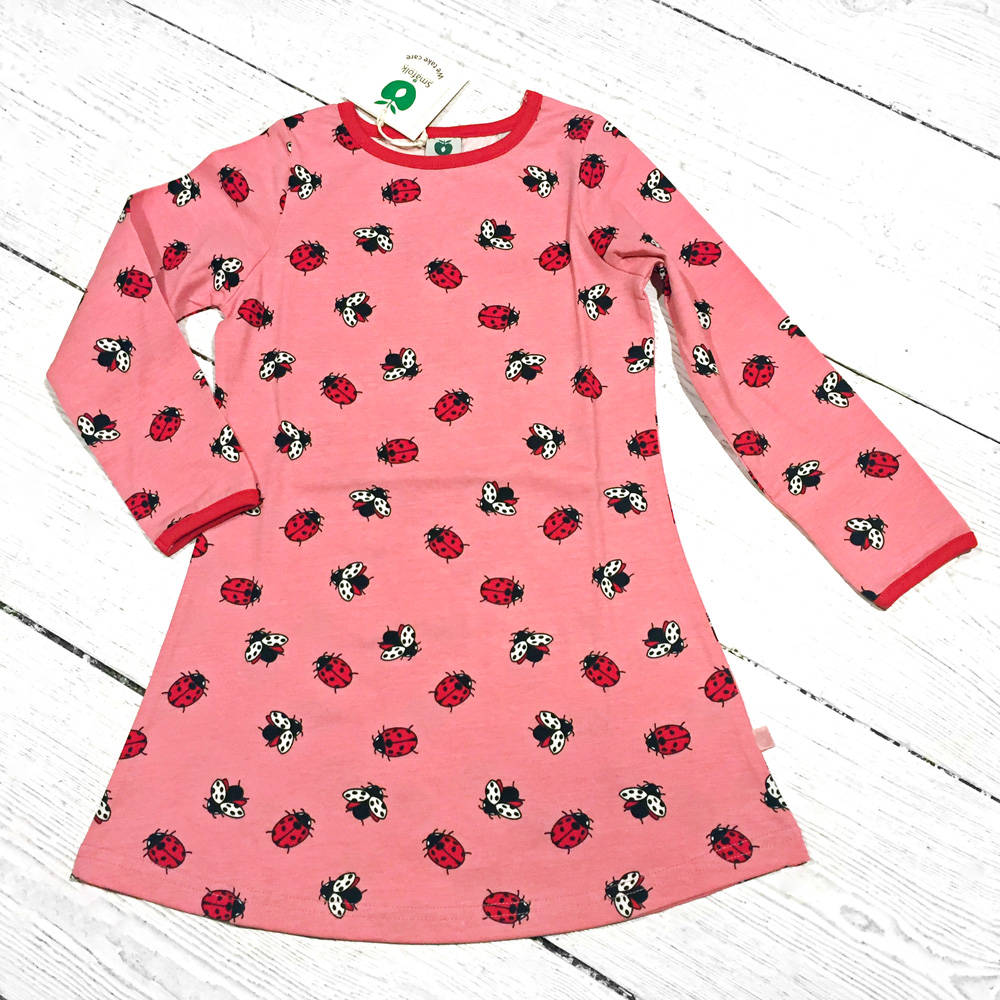 Smafolk Dress with Ladybird