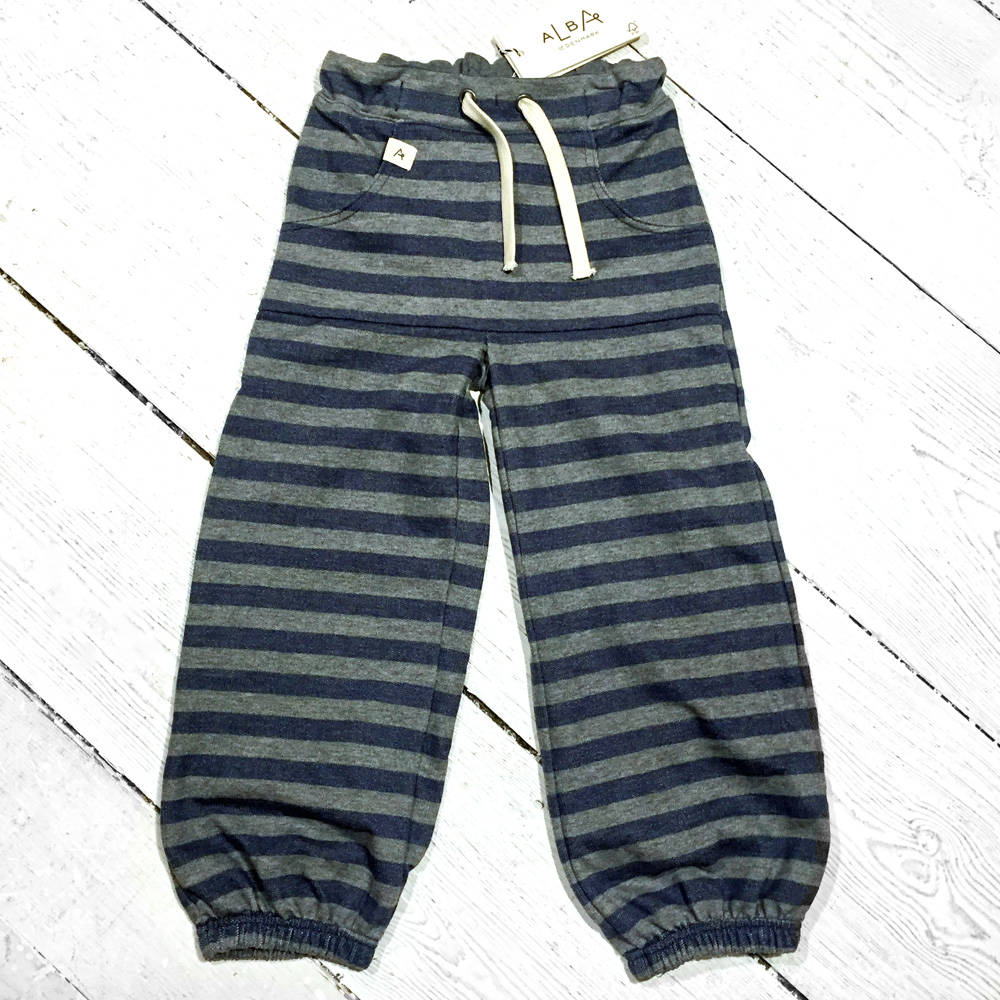 Albababy Hillian Baggy Pants Castlerock Striped