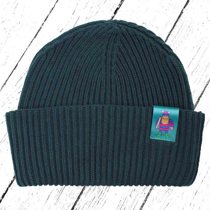 Danefae Strickmütze Daneby Cotton Beanie Dark Slate