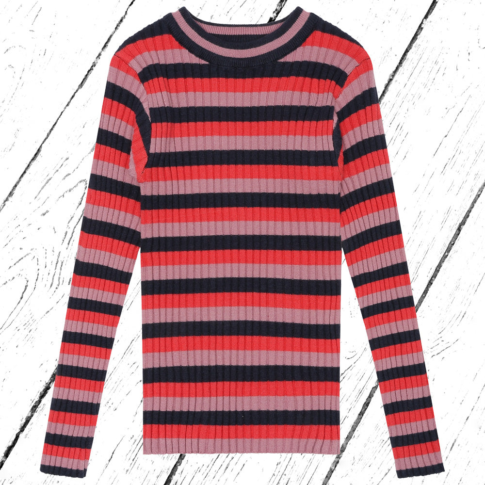 THE NEW TNLia Knit Pullover Multi Stripe