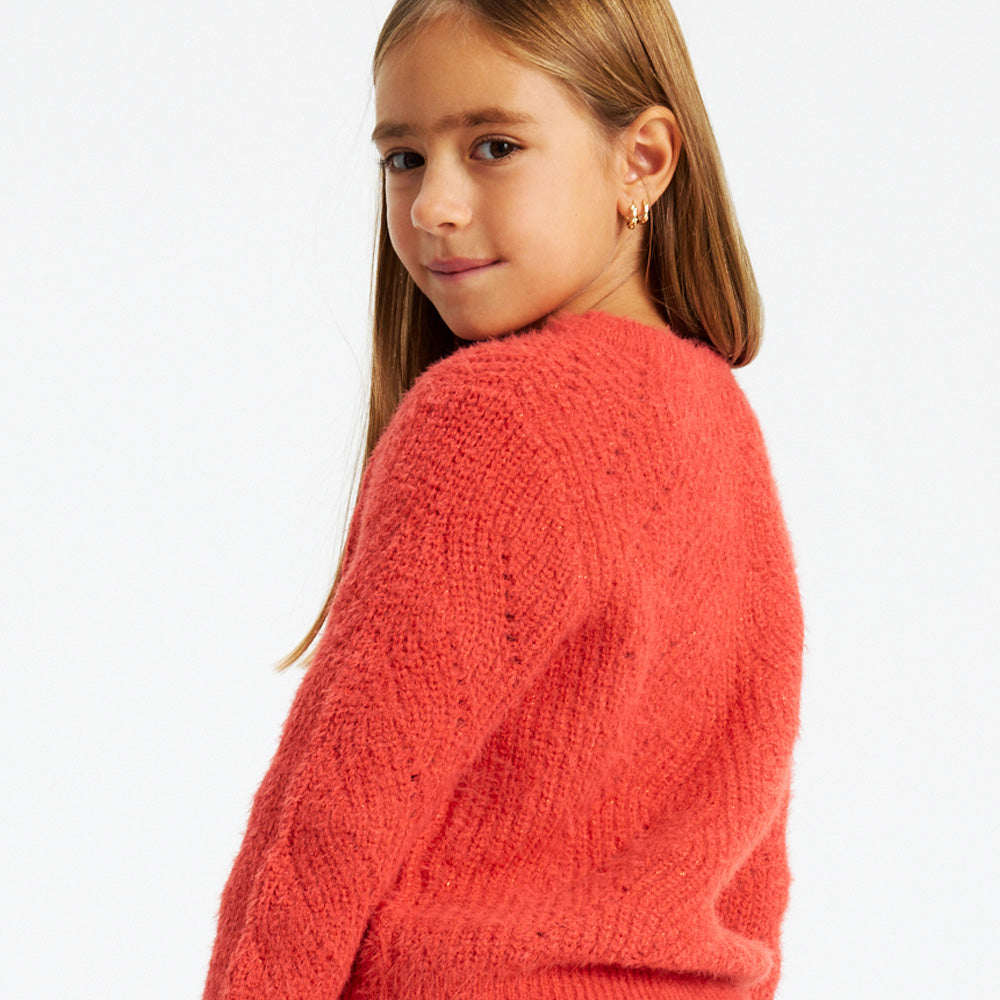 THE NEW Glitzer Strickpullover TNDiva Knit Pullover Chrysanthemum