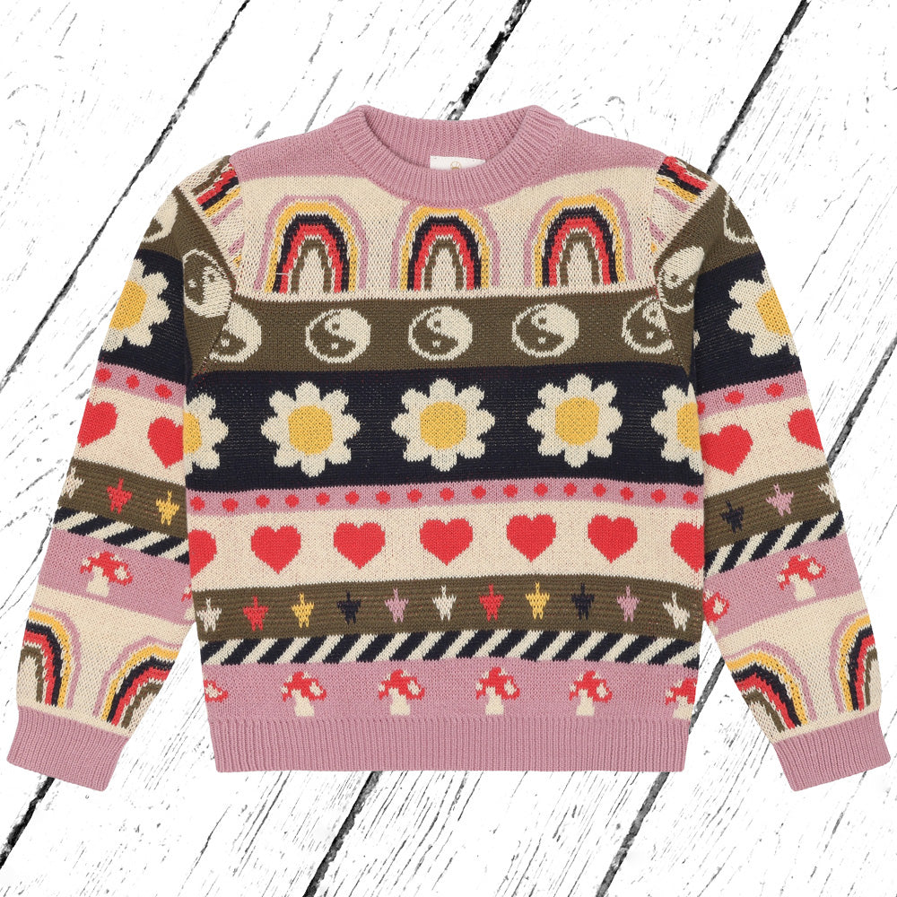 THE NEW Strickpullover TNLizza Jacquard Pullover Multi