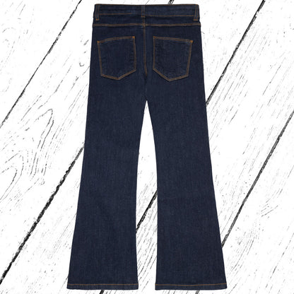 THE NEW TNLaflared Jeans Dark Blue Denim