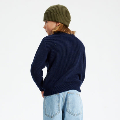 THE NEW Strickpullover TNLuke Knit Pullover Navy Blazer