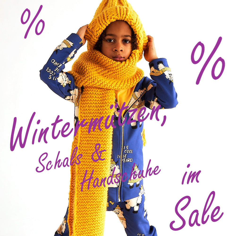 Wintermützen, Schals und Handschuhe im Sale
