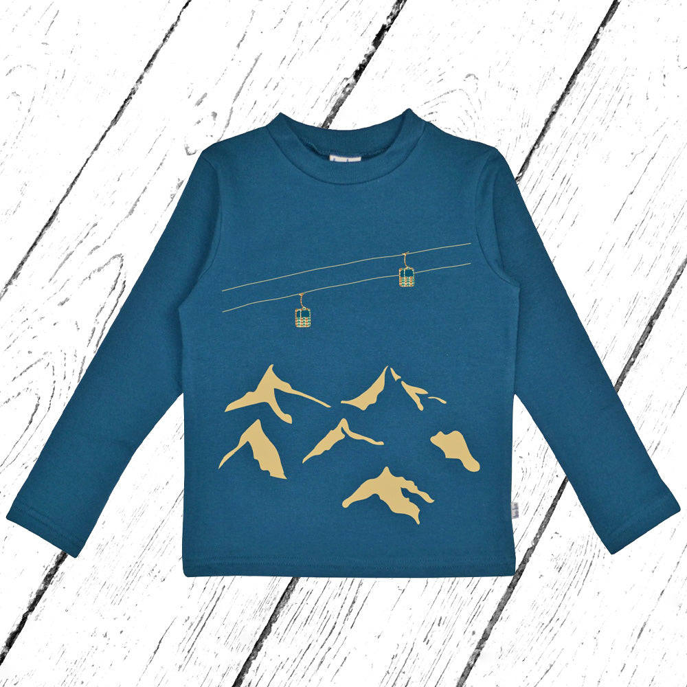 Baba Kidswear Shirt Mountain Longsleeve Sailer Blue