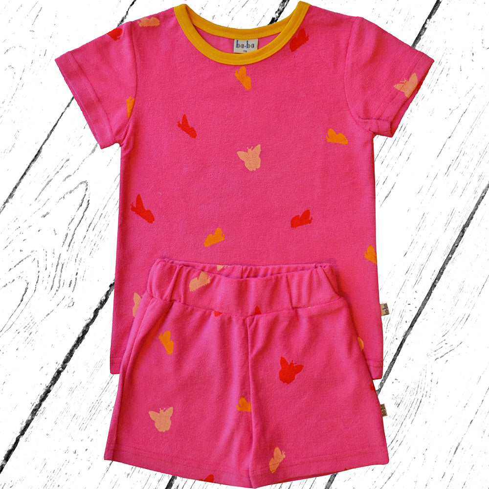 Baba Kidswear Pyjama Terry Butterflies