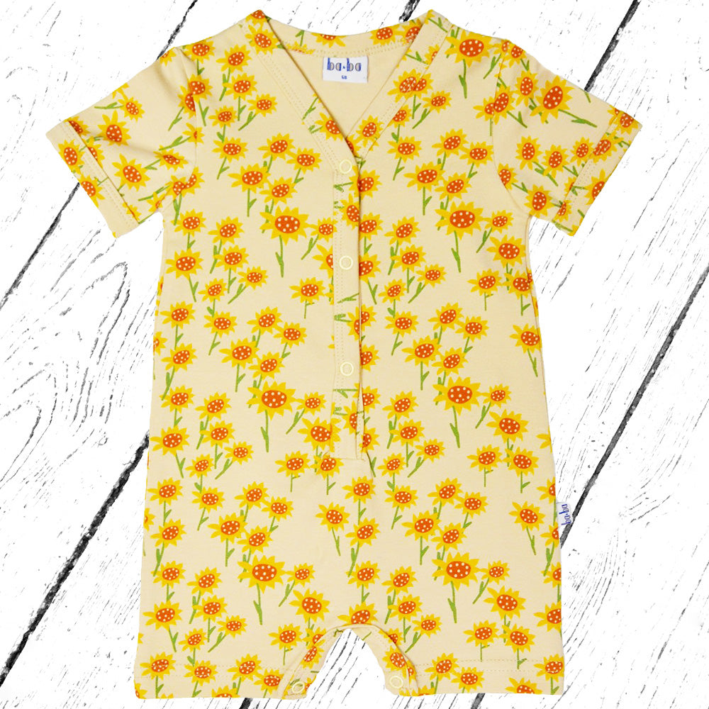 Baba Kidswear Sommeroverall Summersuit Sunflowers