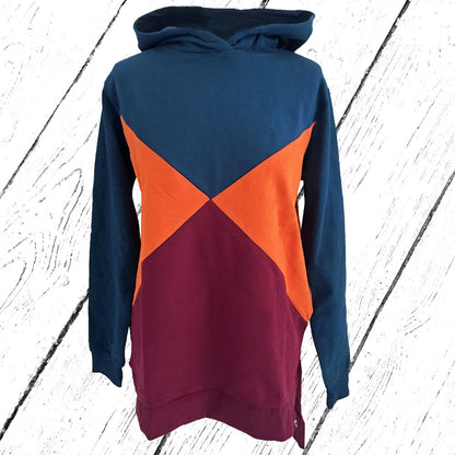 Danefae Longsweater Danepuk Hoodie Deep Ocean Multi