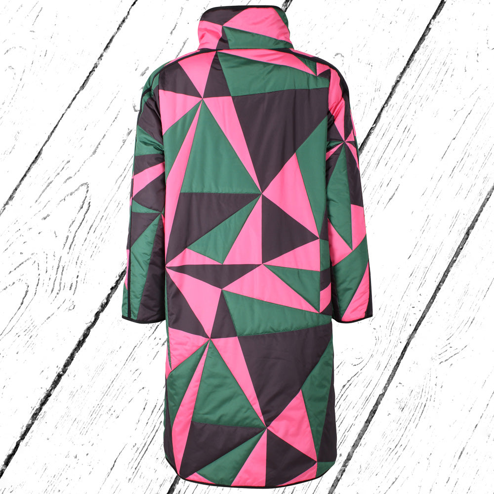 Danefae Wintermantel Danecherry Thermo Jacket Dark Pnie Black Bright Pink