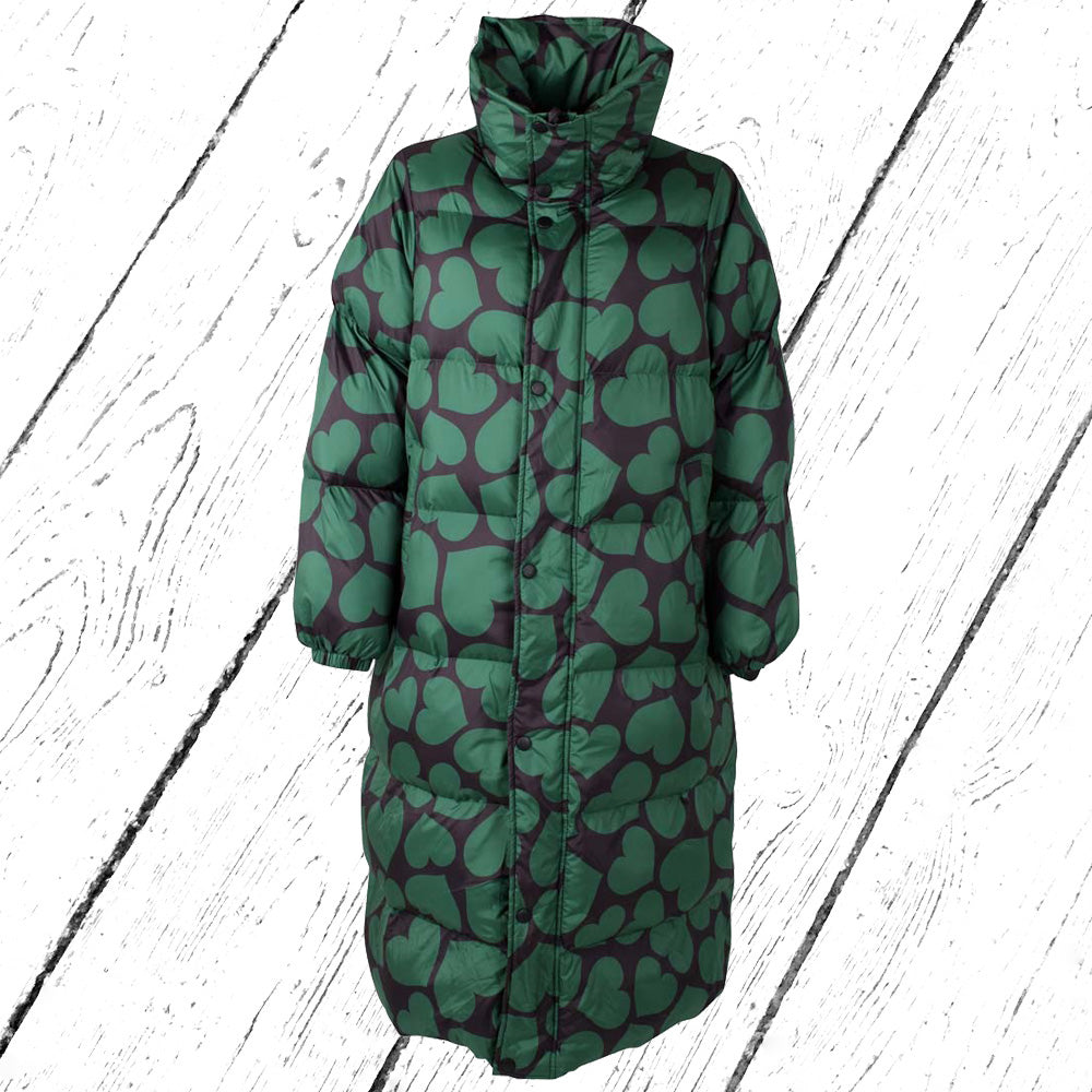 Danefae Wintermantel Danelamb Puffer Coat Black Dark Pine