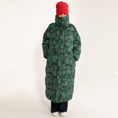 Danefae Wintermantel Danelamb Puffer Coat Black Dark Pine