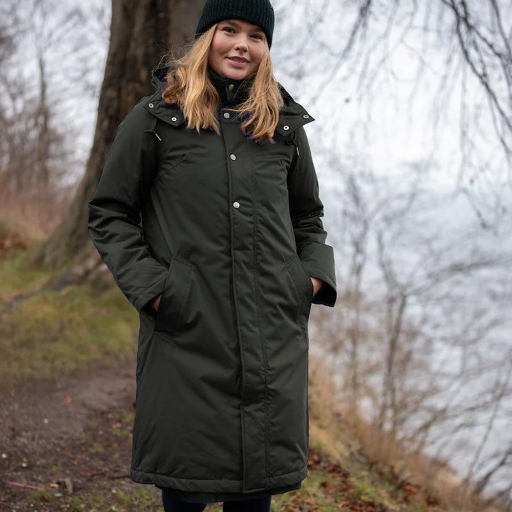 Danefae Wintermantel Danemargrethe Winter Coat Dark Army