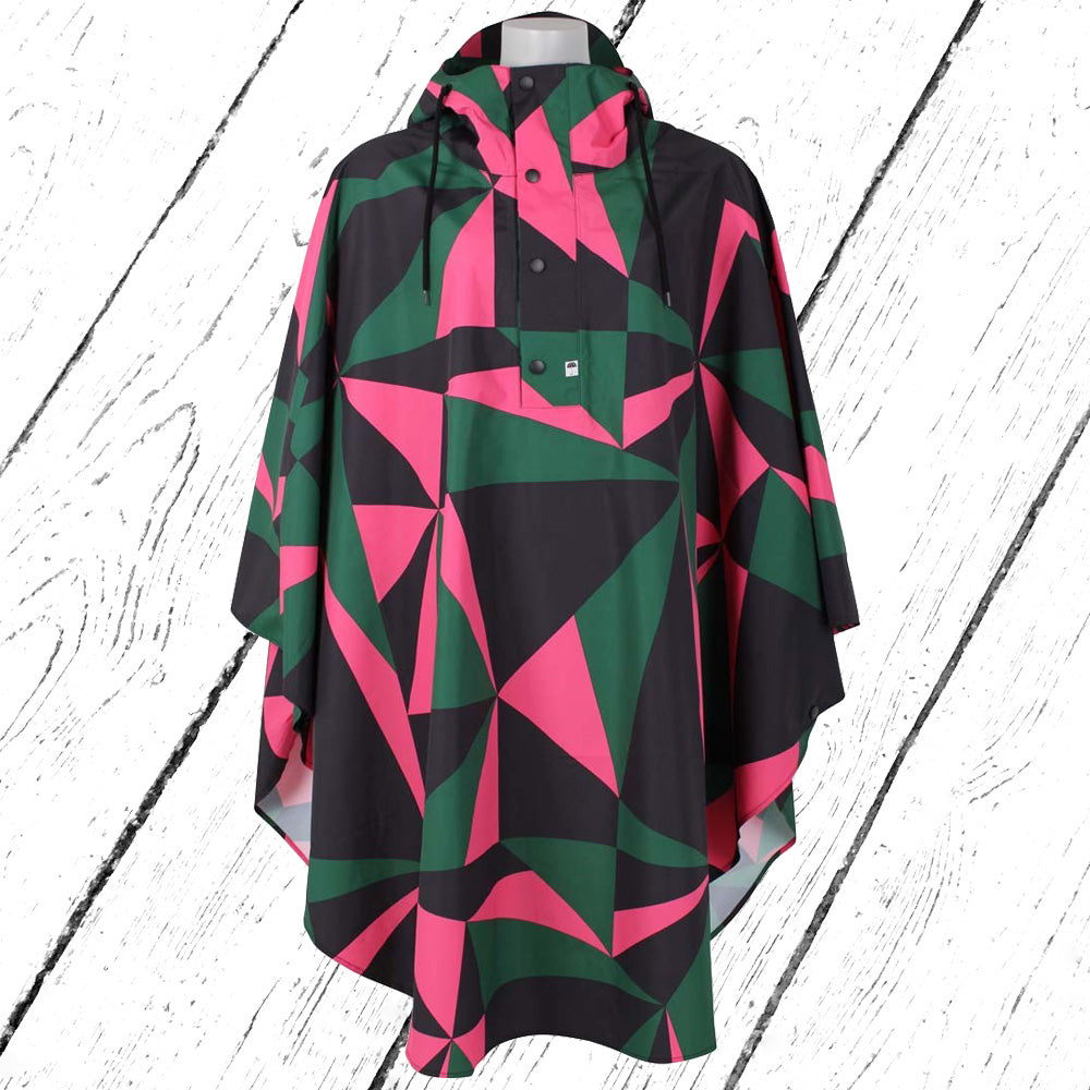 Danefae Regenponcho Danebodil Rainponcho Black TRIANGULATE