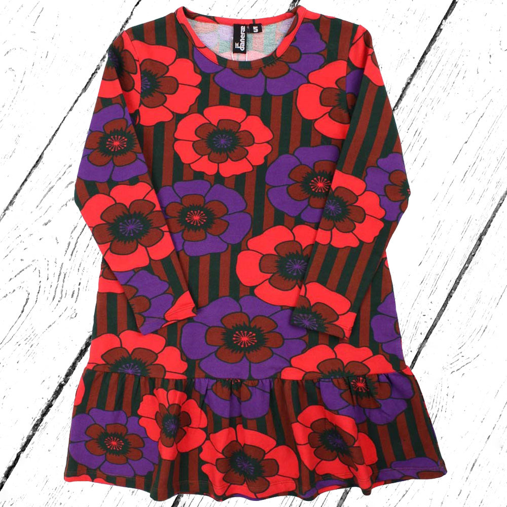 Danefae Kleid Shibuya Dress Rust Purple FLOWER