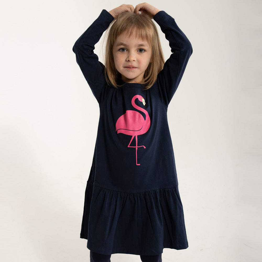 DYR Kleid Dyrbirdy Dress Dark Navy FLAMINGO