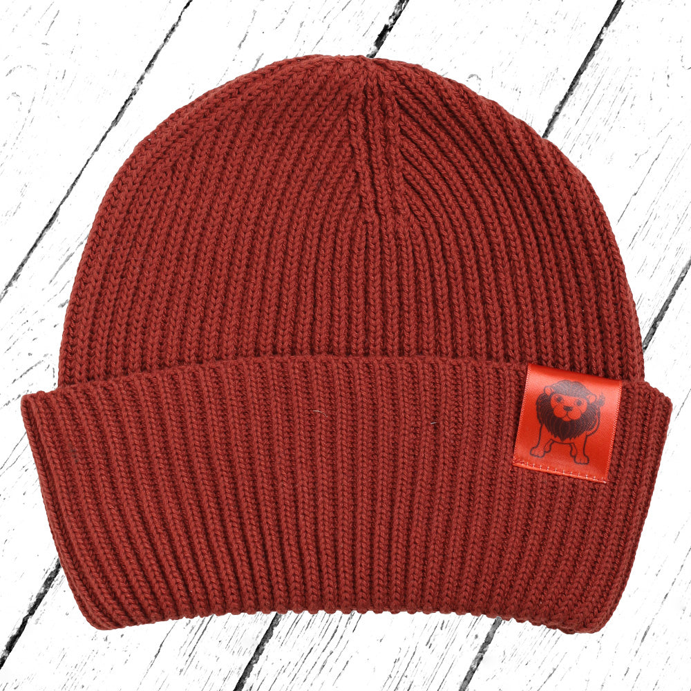 DYR Strickmütze Dyrland Cotton Beanie Rust