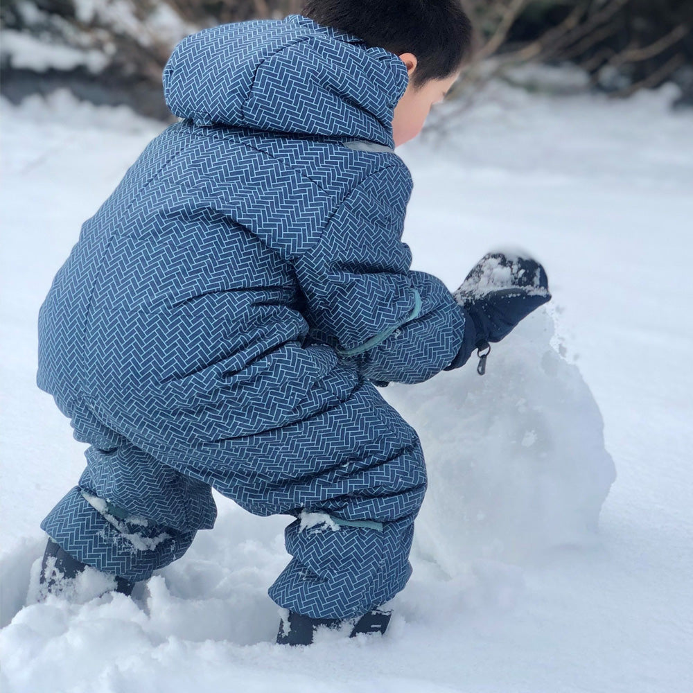 schneeanzug baby mit füßen und handschuhen DucKsday Schneeanzug Snowsuit Baby Ranger – Mia Mohnstreusel