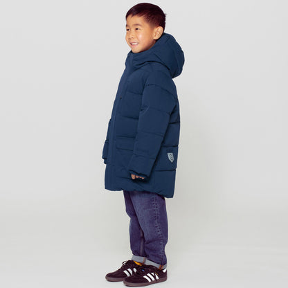 Gosoaky Winter Puffer Jacke TIGER EYE True Blue