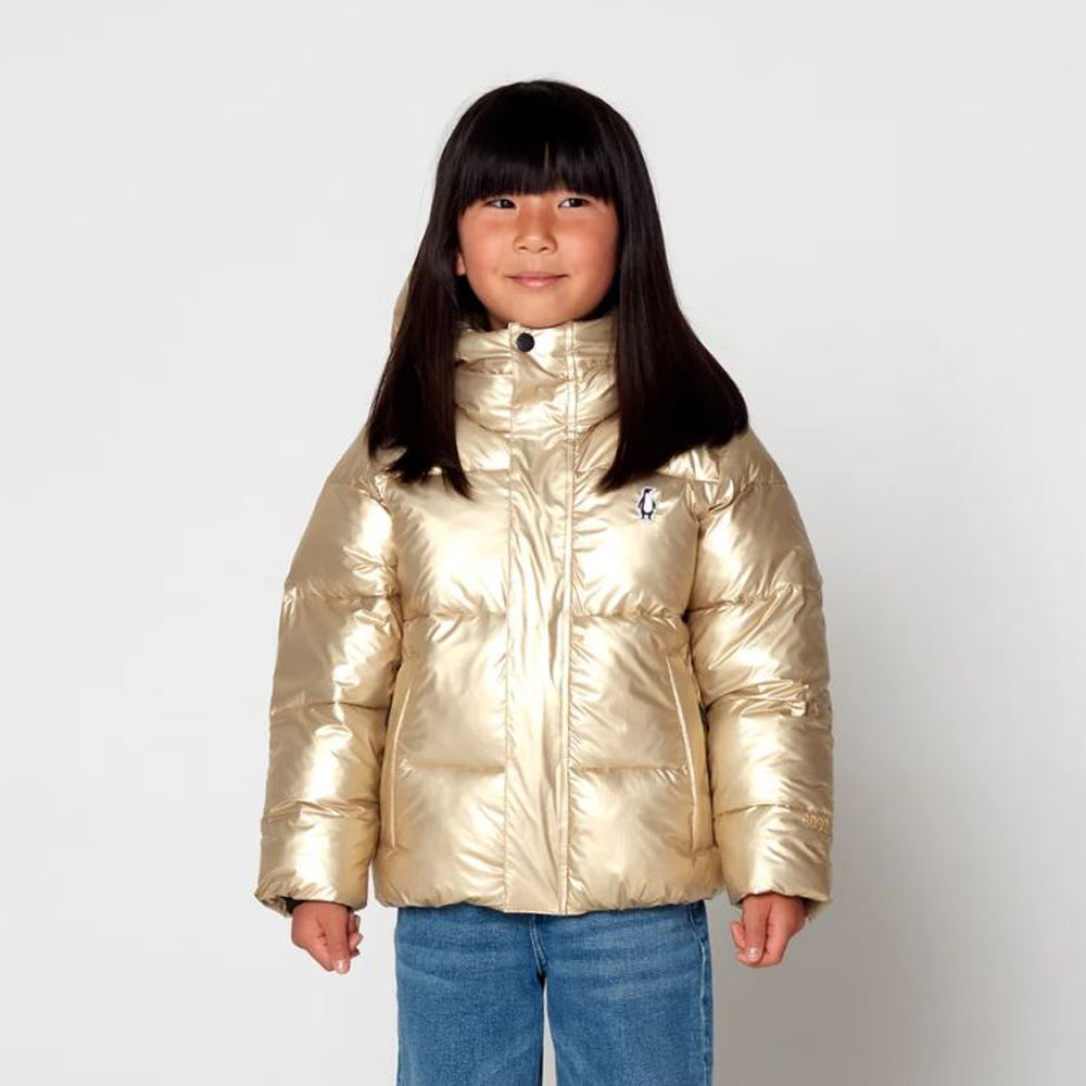 Gosoaky Winter Puffer Jacke DRAGON EYE Gold