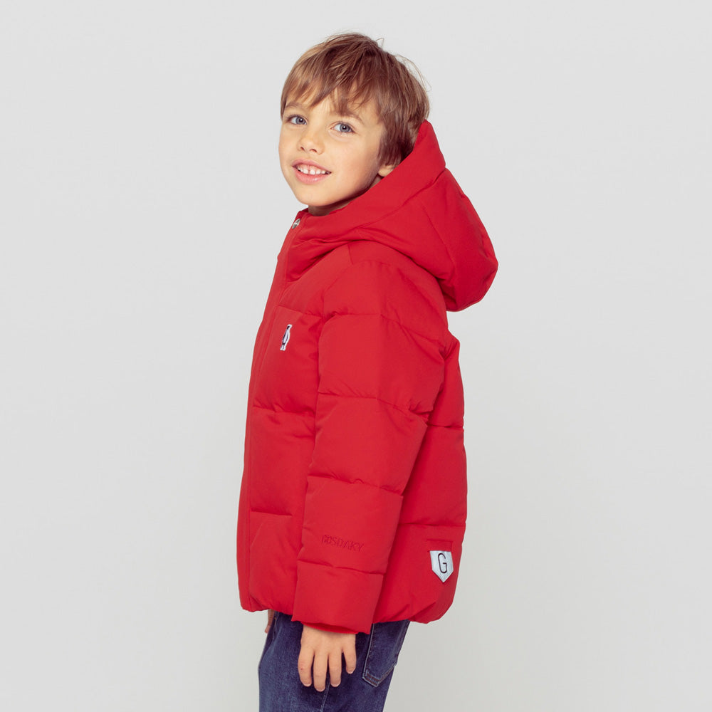 Gosoaky Winter Puffer Jacke DRAGON EYE High Risk Red