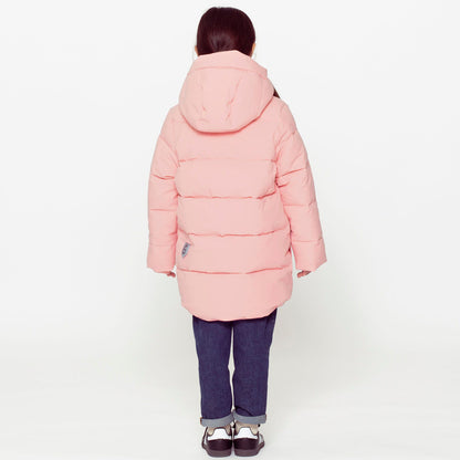 Gosoaky Winter Puffer Jacke TIGER EYE Evening Pink