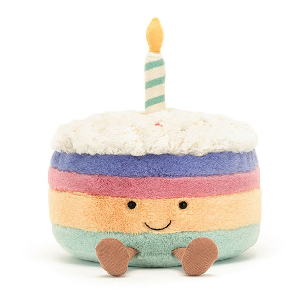 Jellycat Kuscheltier Amuseable Rainbow Birthday Cake