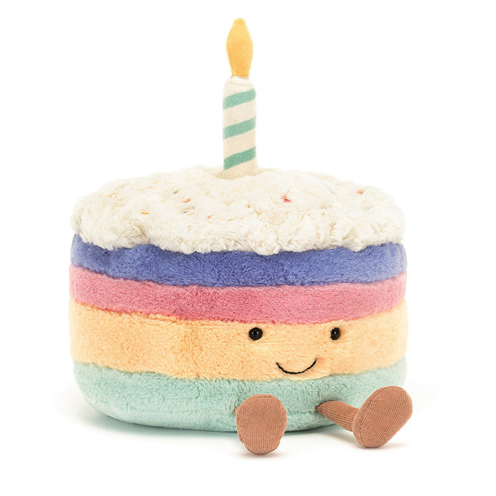 Jellycat Kuscheltier Amuseable Rainbow Birthday Cake