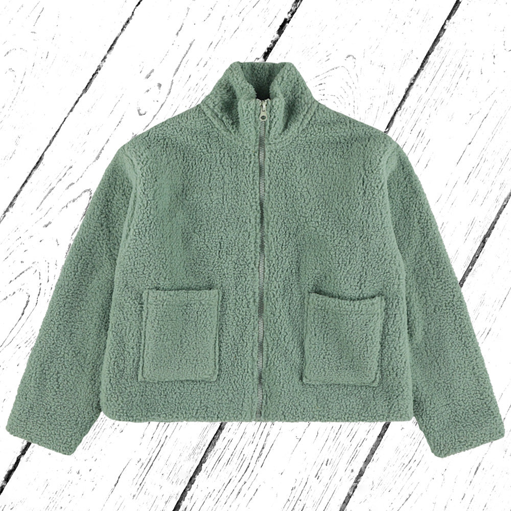 Lily Balou Teddyfleece Jacke Bobbie Bomber Green Bay