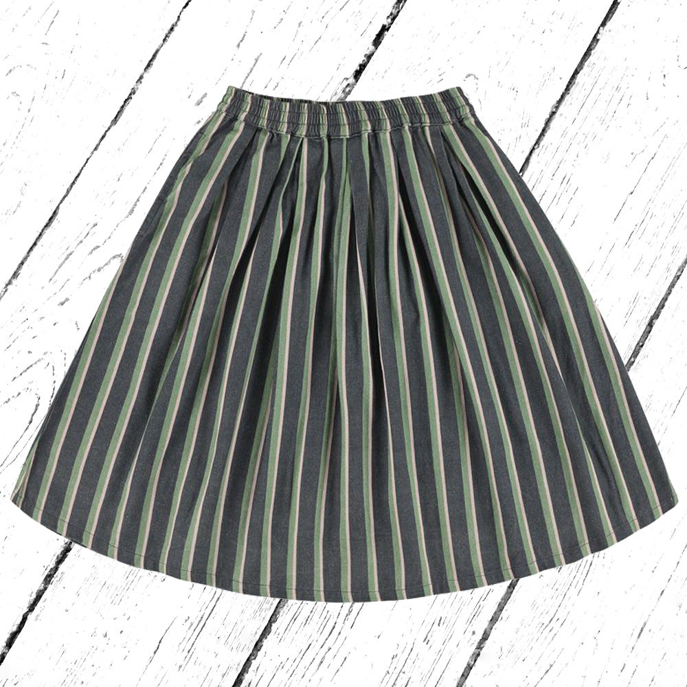 Lily Balou Rock Soho Long Skirt Stripes