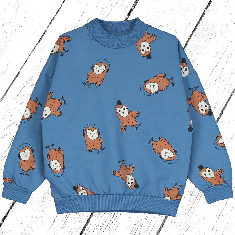 Lötiekids OWLS Sweatshirt Blue