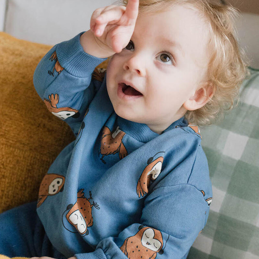 Lötiekids OWLS Baby Sweatshirt