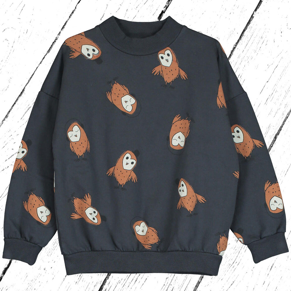 Lötiekids OWLS Sweatshirt Anthracite