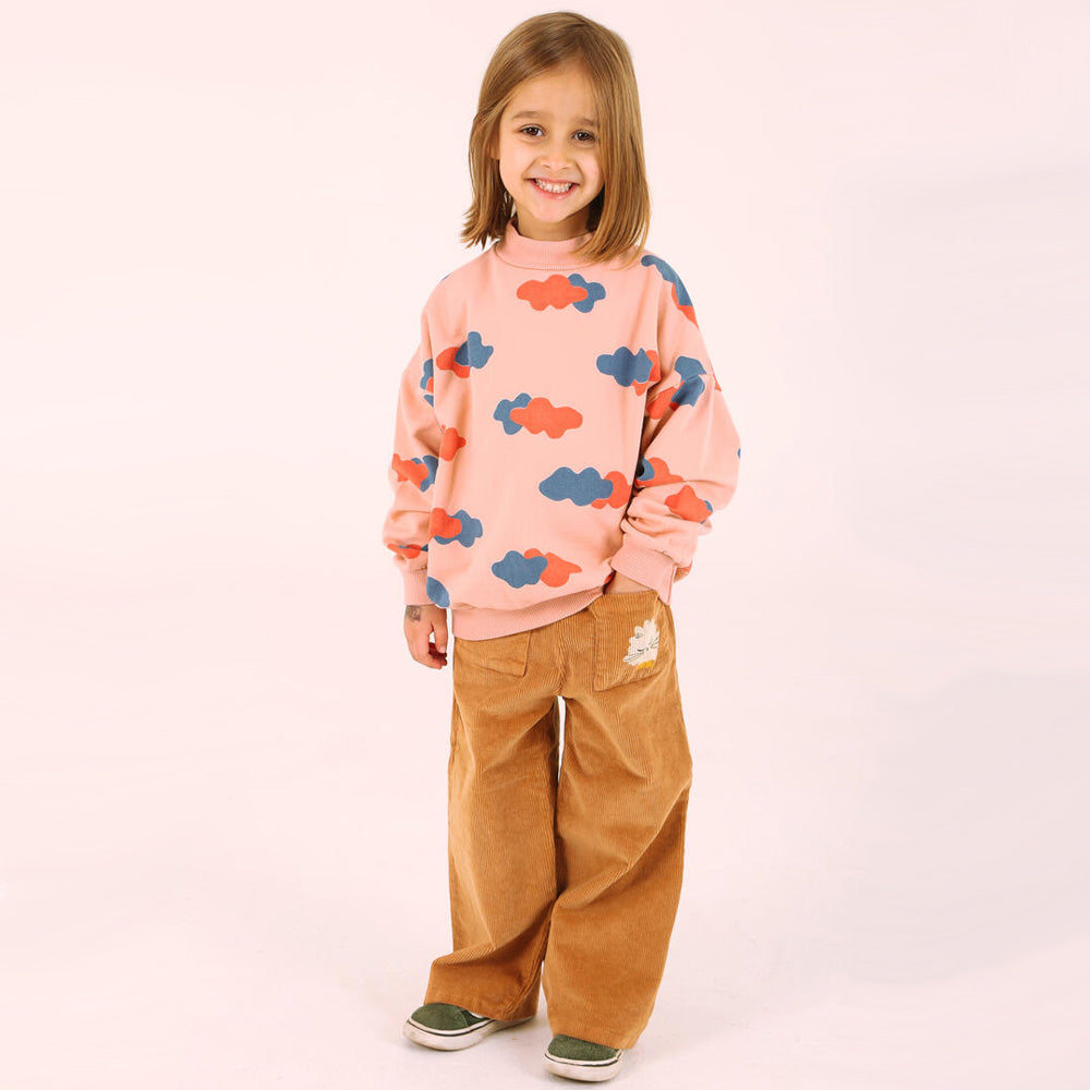 Lötiekids CLOUDS Sweatshirt Rose