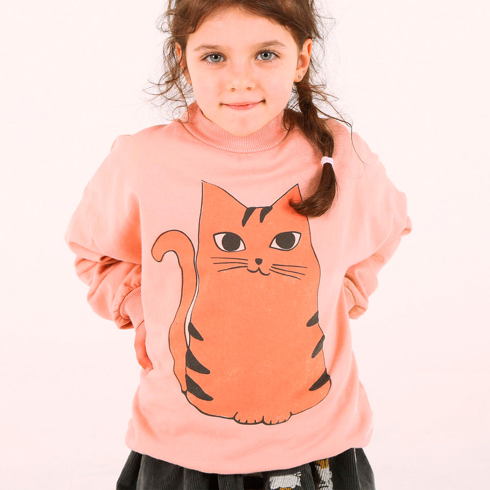 Lötiekids RED CAT Sweatshirt Rose