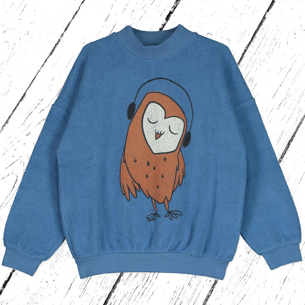 Lötiekids OWL Teddy Sweatshirt Blue