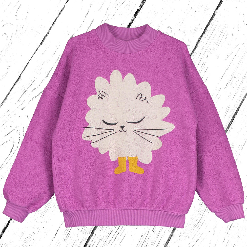 Lötiekids KITTEN Teddy Sweatshirt Orchid