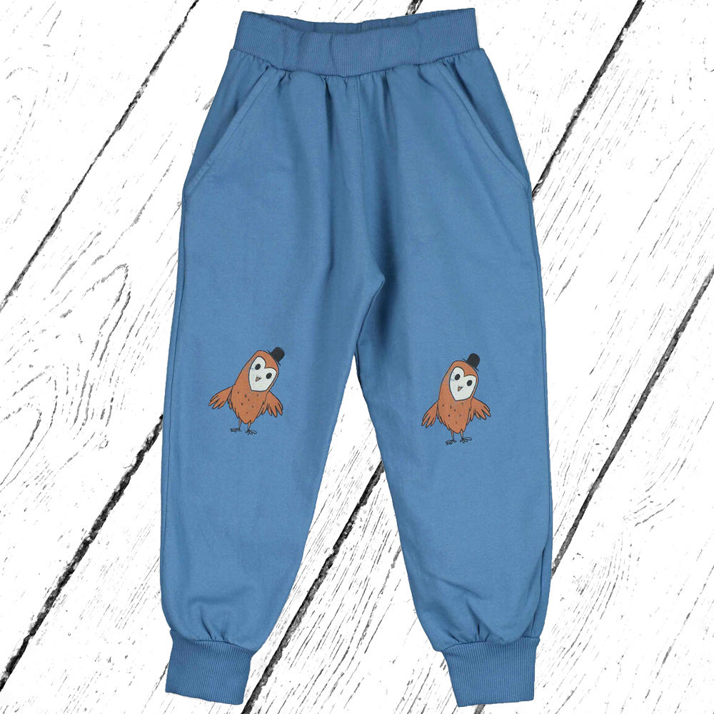 Lötiekids Sweat Hose OWL Jogger Pants Blue