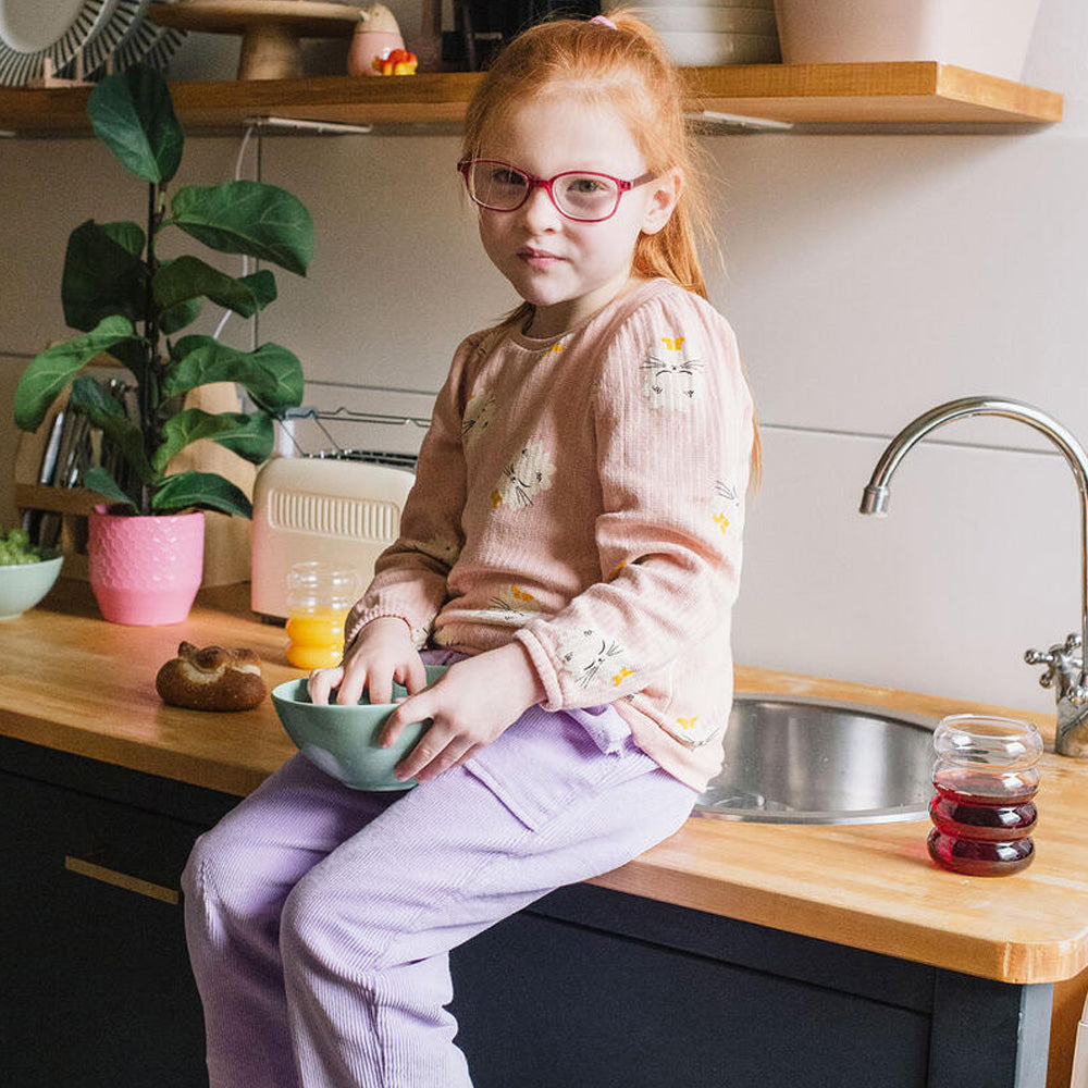 Lötiekids Kord Hose Corduroy Casual Pants Mauve