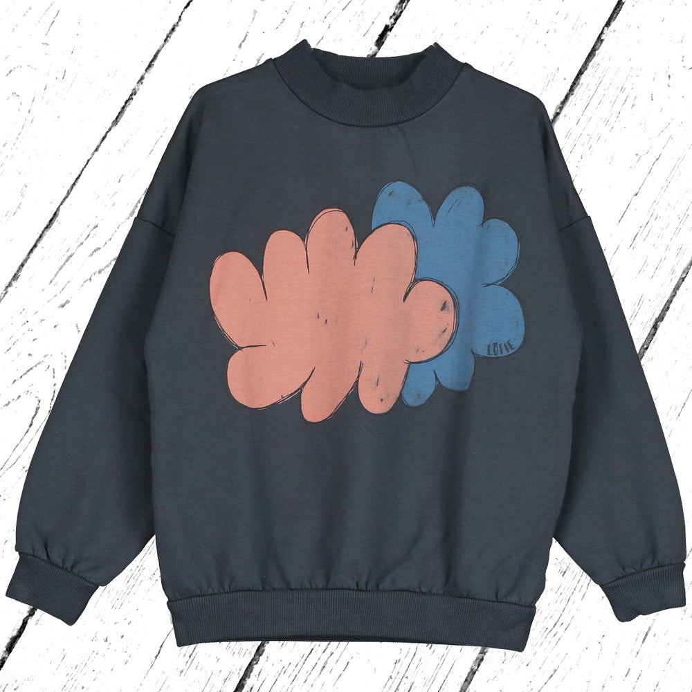 Lötiekids CLOUDS Sweatshirt Anthracite