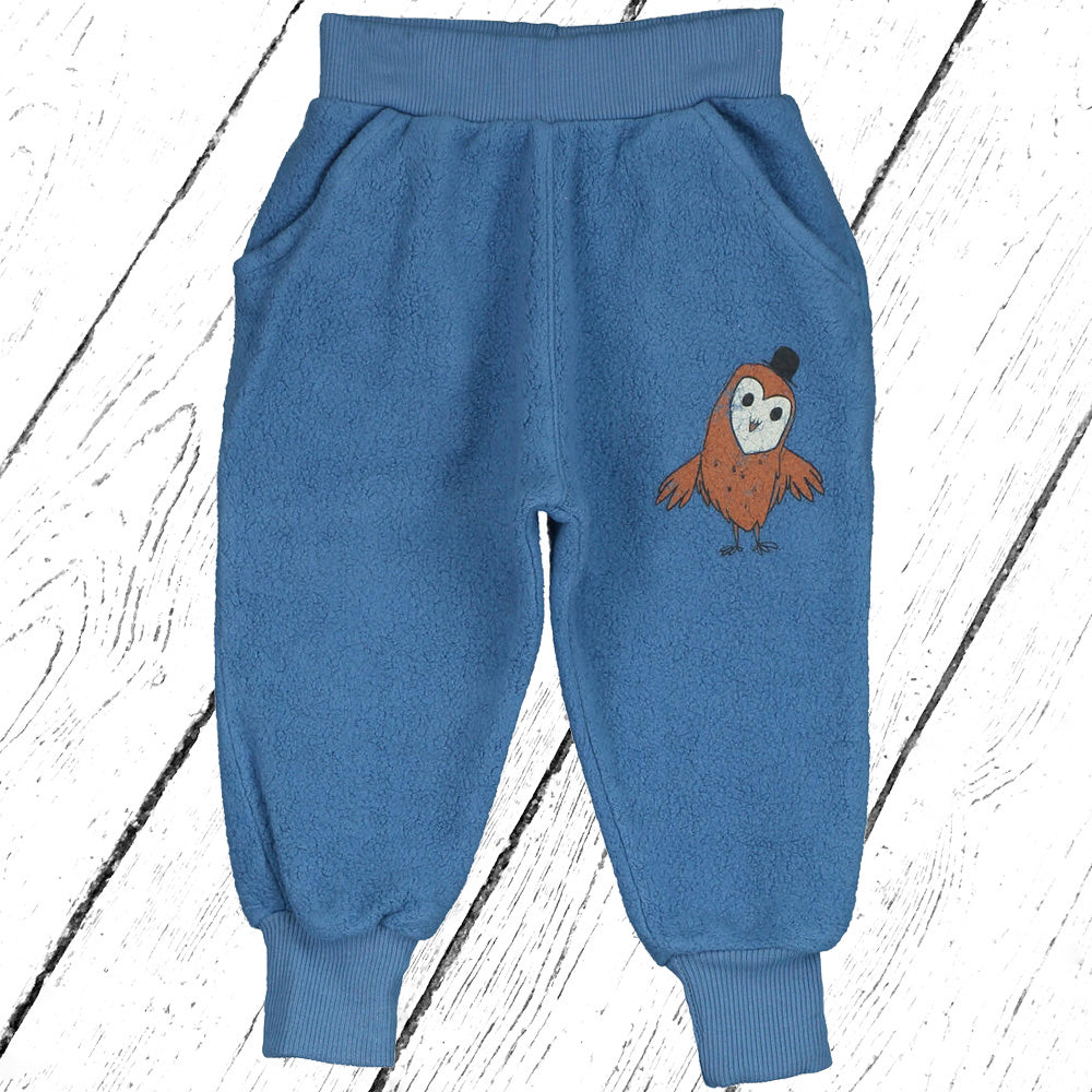 Lötiekids Hose OWL Teddy Baby Jogger Blue