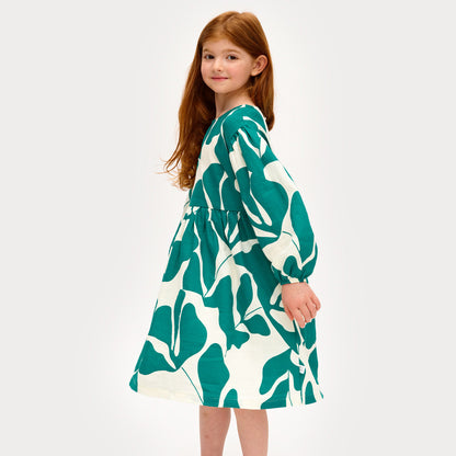 MAINIO Kleid Greenery Muslin Dress