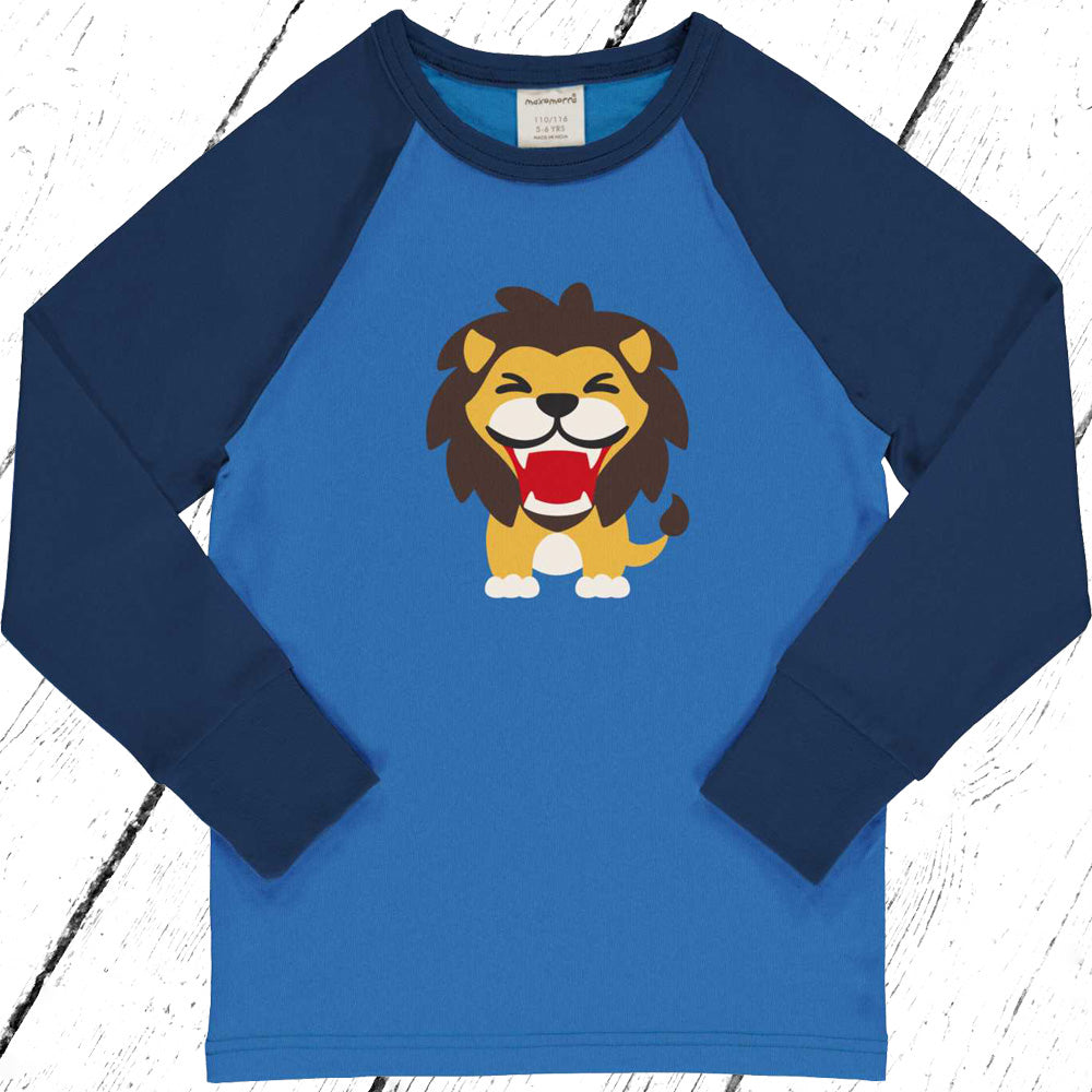 Maxomorra Shirt Raglan LION