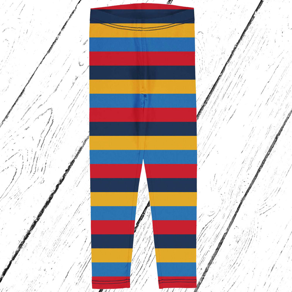 Maxomorra Leggings STRIPES Blue