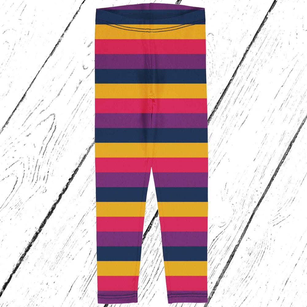 Maxomorra Leggings STRIPES Purple